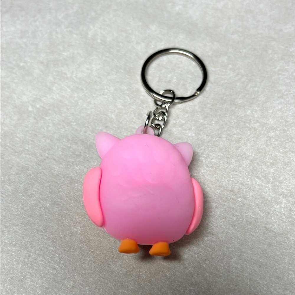 Cute Owl Keychain Bag Charm Backpack Accessory - Picture 2 of 9